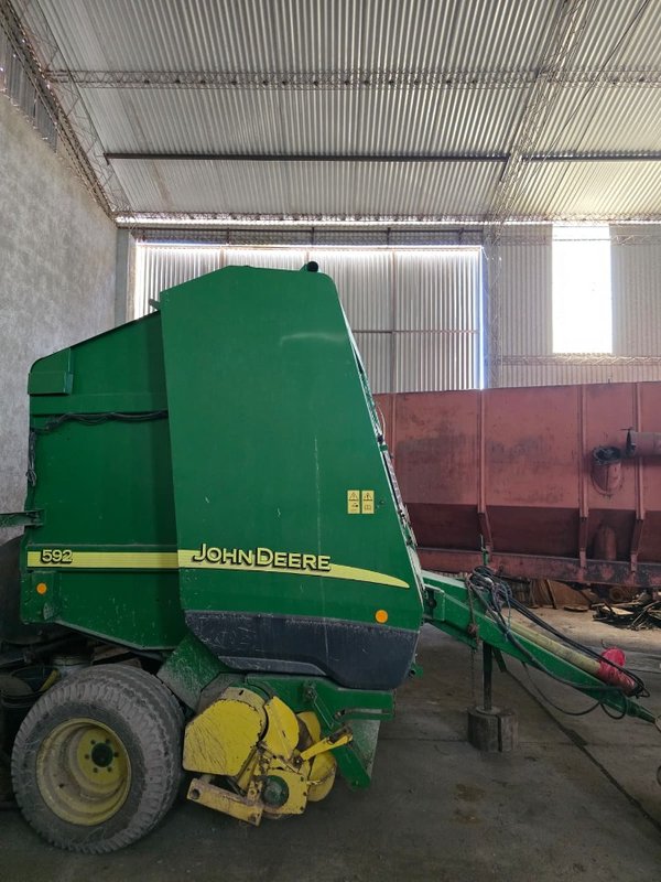 Enfardadora John Deere 592 - Maquinaria para la agricultura - imagen 6