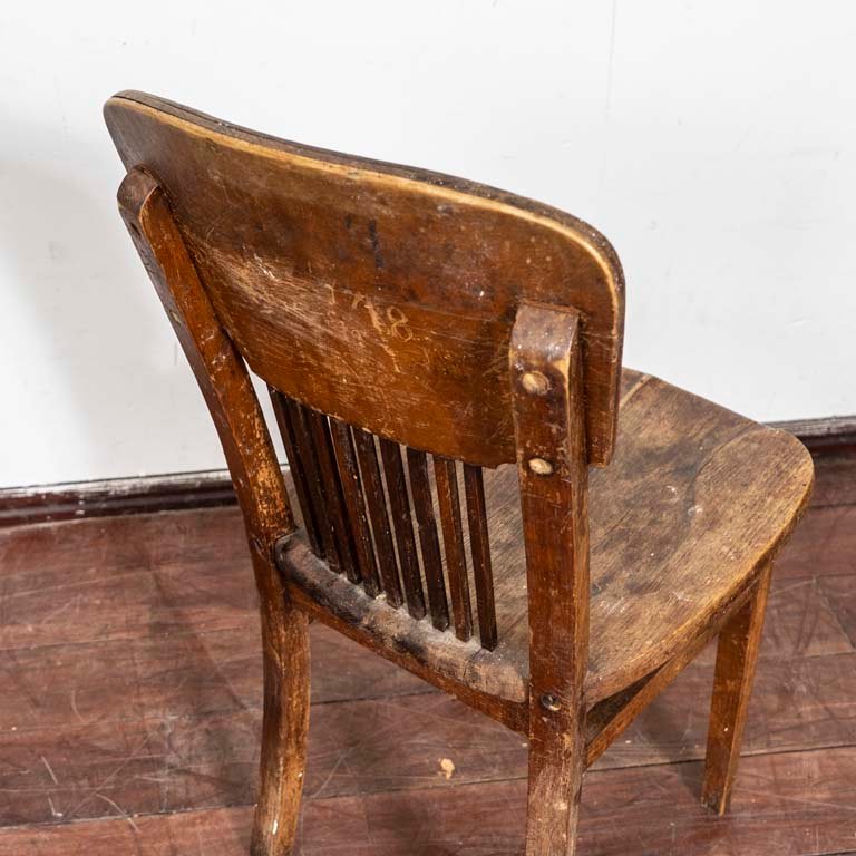 Silla de oficina en roble - Muebles para el hogar - imagen 2