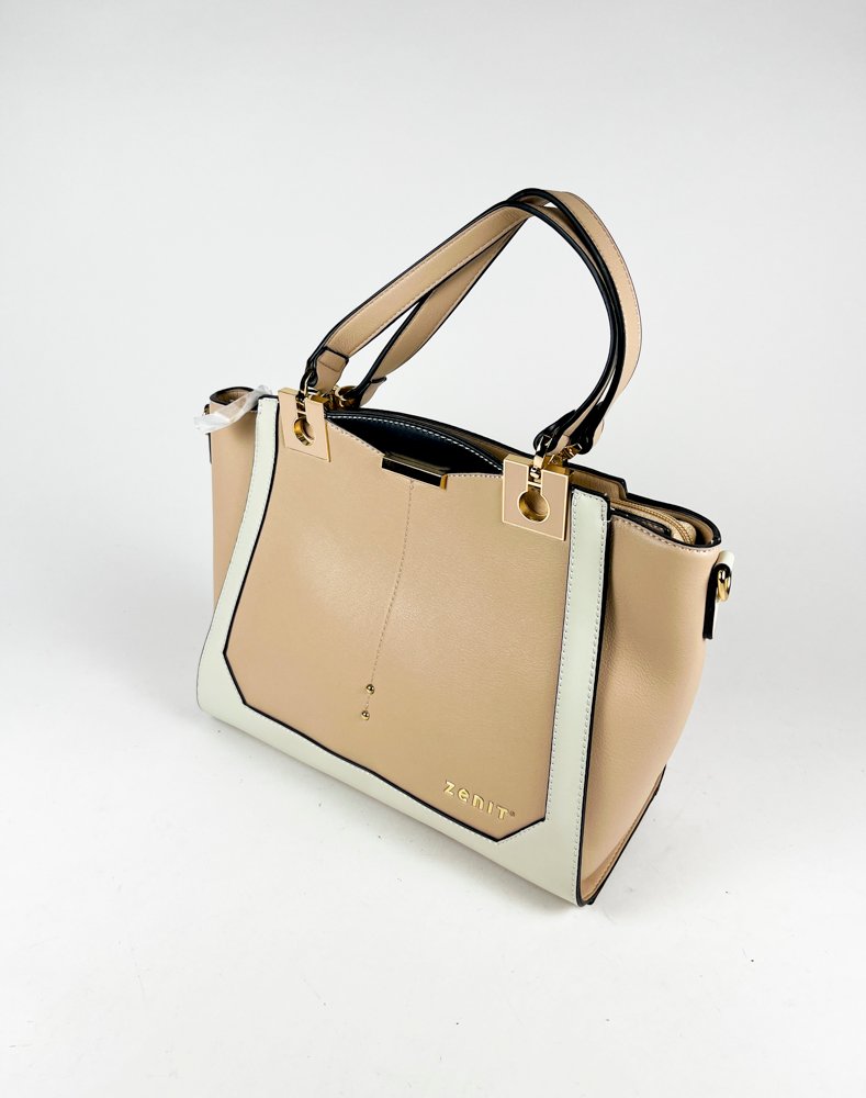 Lote anterior: Cartera de Dama Zenit en Beige y Crema
