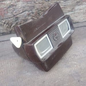 Lote siguiente: Visor Estereoscópico View-Master Sawyer's Marrón Baquelita Vintage
