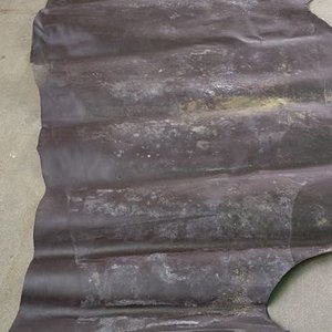 Lote de Cuero Natural Napa Marrón Oscuro - imagen 4