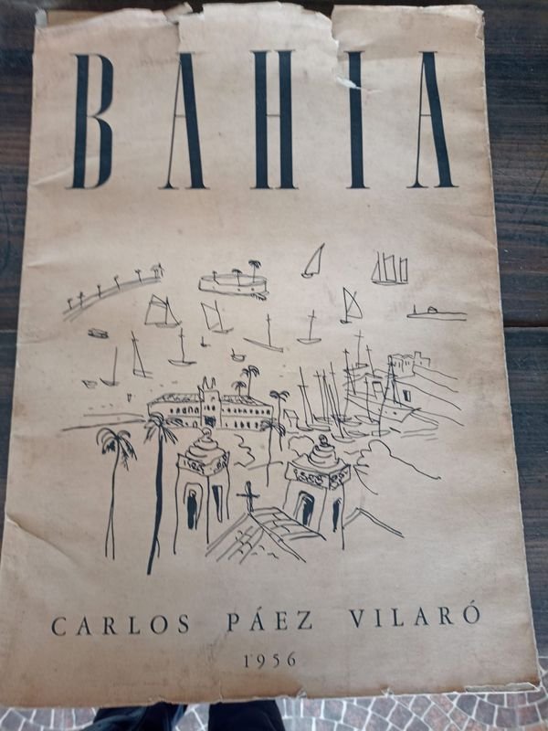 Libro "Bahía" de Carlos Páez Vilaró con Firma de Autor, Edición Limitada 1956