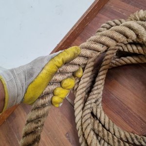 Tramo de Cuerda Gruesa de Fibra Natural Trenzada - 10.5 Metros - imagen 3