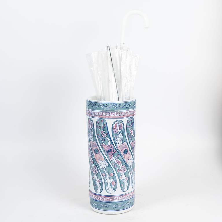 Paraguero y paraguas de porcelana china moderno - imagen 1