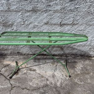 Tabla de Planchar Verde y Tendedero Plegable Metálico - imagen 1