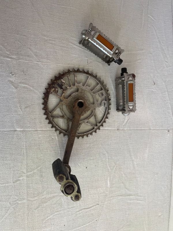 Plato de Bicicleta Phillips con Pedales de Metal y Gato