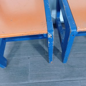 Lote de 4 Sillas Plegables de Madera para Niños - imagen 8