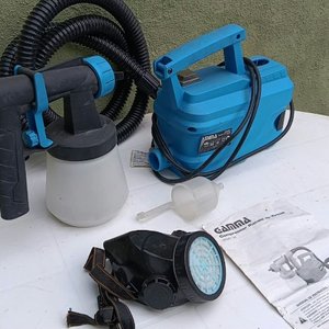 Máquina de Pintar Eléctrica Gamma G2821 con Manguera y Máscara - imagen 3