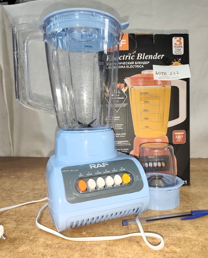 Licudora 2 en 1 con vaso picador raf, nueva en caja - imagen 4
