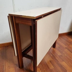 Mesa de Comedor Plegable Madera y Formica Clara - imagen 2