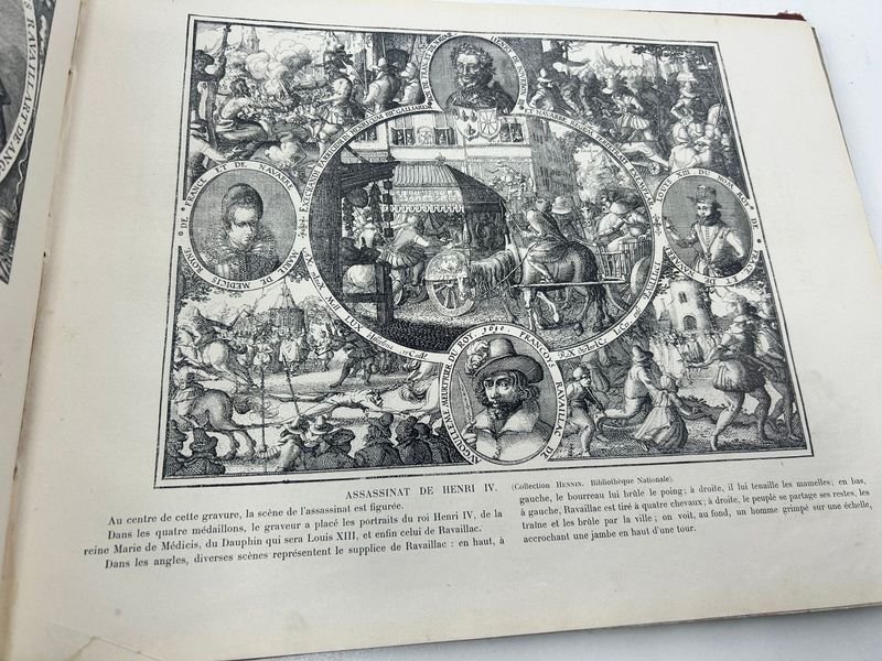 Libro ilustrado sobre ejecuciones y crímenes históricos en francés - imagen 7