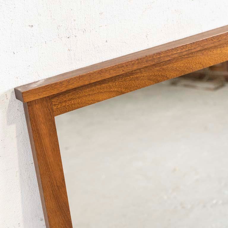 Espejo con marco de madera para decorar - imagen 3