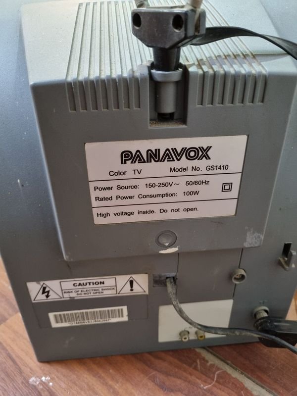 TV Analoga Panavox 14" - imagen 6