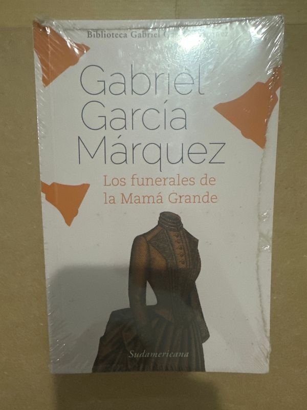 Libro "Los funerales de la Mama Grande" de Gabriel García Márquez, nuevo