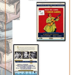 DVD "La Vida de Carlos Gardel" con Hugo del Carril, Elsa O'Connor y Delia Garcés - imagen 2