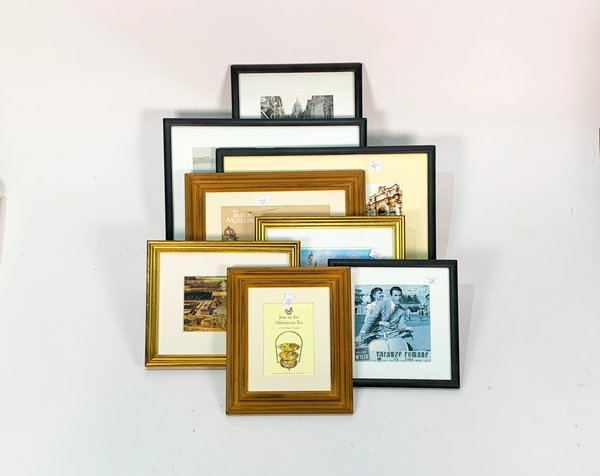 Lote de 8 Láminas y Afiches: París, Paisajes y Publicidad - imagen 1