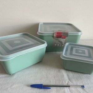 Lote anterior: Juego de 3 Tupper "UZ" Mint con Tapa Hermética