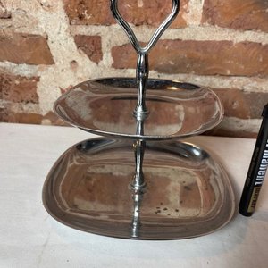 Plato Metálico de 2 Niveles para Masas - imagen 5