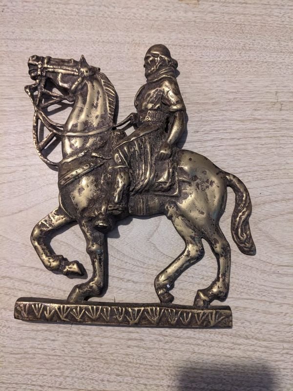 Bronce Adornado Pesado de Caballo - imagen 2