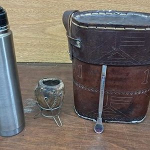 Lote anterior: Set Matero Completo: Termo Acero Inoxidable, Mate y Bombilla con Cartera de Cuero