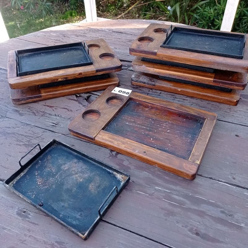 Doce piezas de hierro fundido y tablas - imagen 4