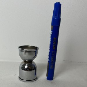 Medida Doble Acero Inoxidable para Whisky - imagen 2