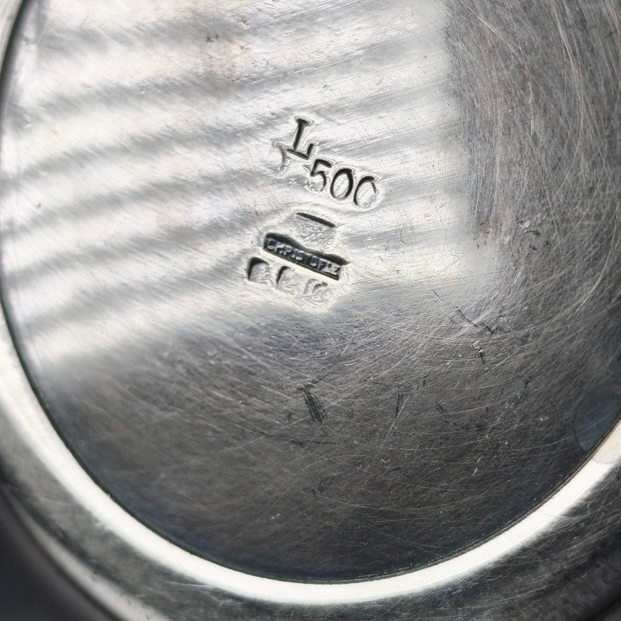 Servicio de té y café Christofle en plata - imagen 14