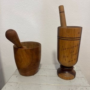 Lote de 3 Morteros de Madera - imagen 2