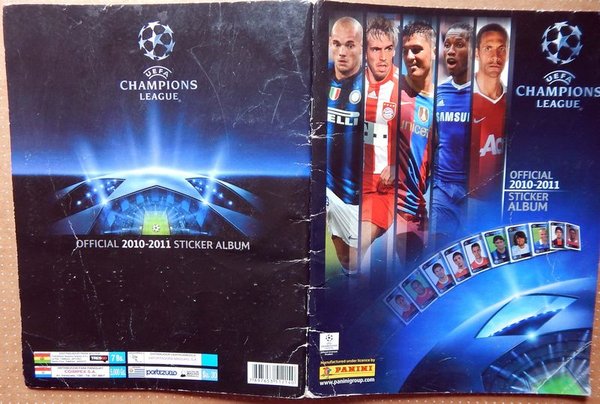 Álbum de Figuritas Panini Champions League 2010-2011 Oficial