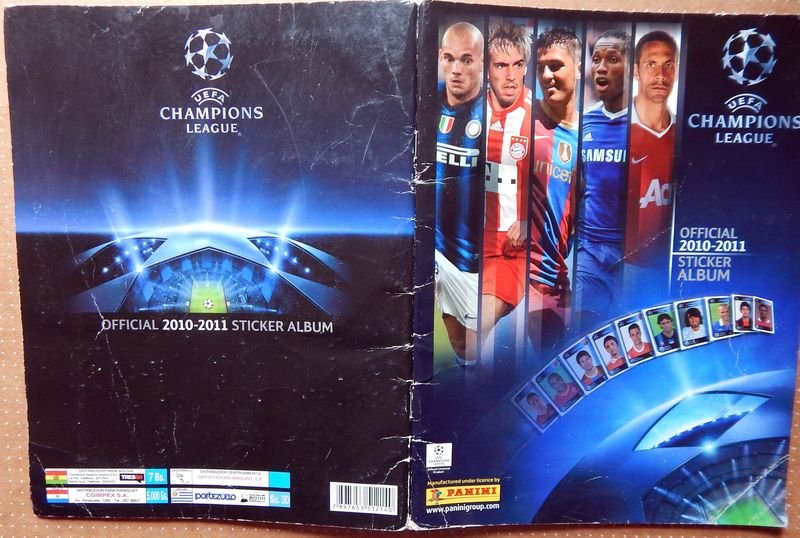 Álbum de Figuritas Panini Champions League 2010-2011 Oficial