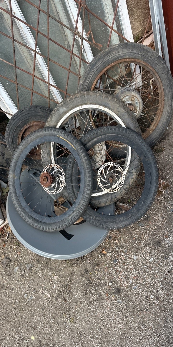 Juego de Ruedas para Bicicleta y Motocicleta