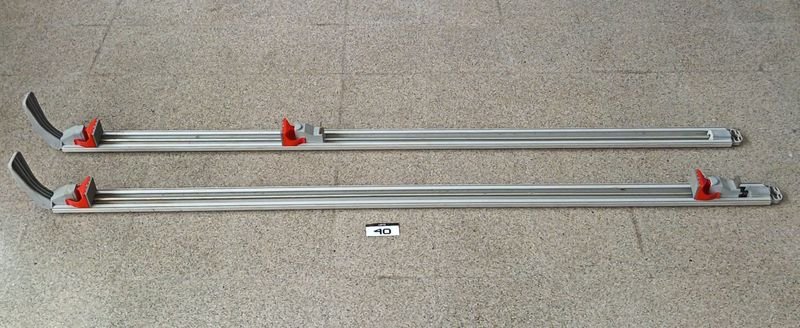 Dos Sargentos/Prensas Guía para Carpintería de Aluminio, 147 cm