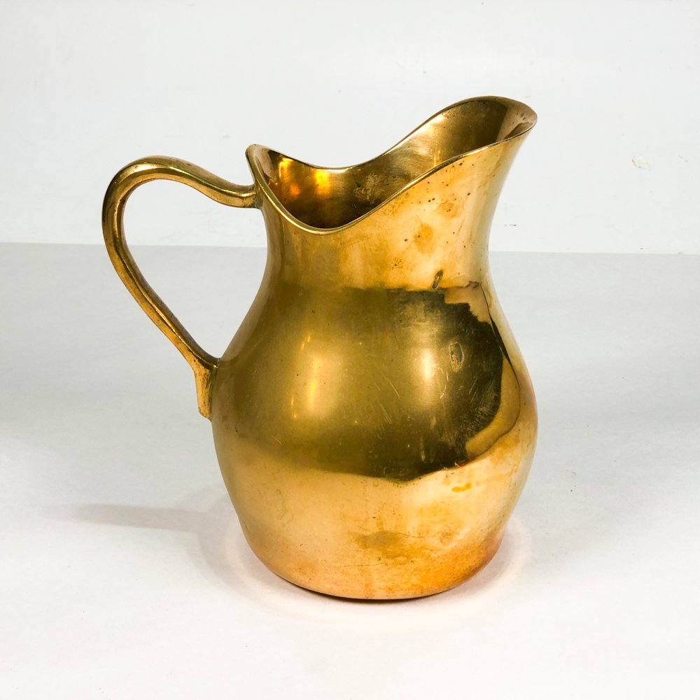 Jarra en bronce pesado de 21 cm - imagen 1