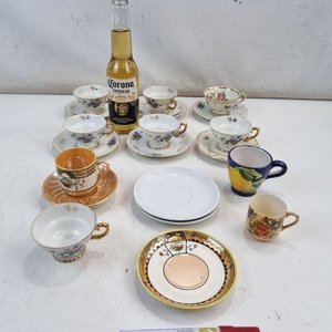 Lote anterior: Lote Surtido de Tazas y Platos de Porcelana Antigua, Incluye Grindley England