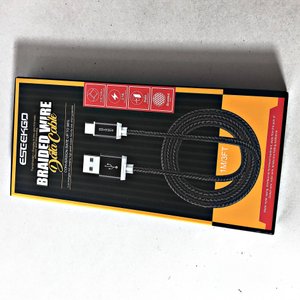 15 Cables USB Tipo C Blindados Essekgo, 1 Metro - imagen 2