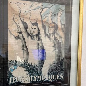 Afiche Enmarcado Juegos Olímpicos París 1924 - Uruguay - imagen 5