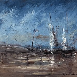 Lote siguiente: Oleo "Marina" de Juan Pedro Paz - 20 x 24 cm