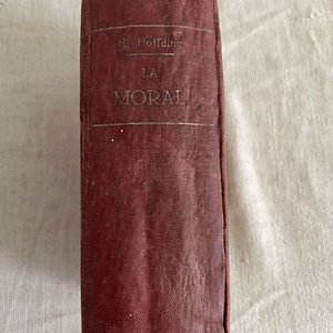 Libro "La Moral" de H. Hoffding, Edición Alemana - imagen 2