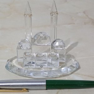 Lote anterior: Pisapapeles Decorativo Cristal Swarovski Taj Mahal