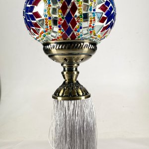 Colgante Turco Artesanal Multicolor - imagen 3