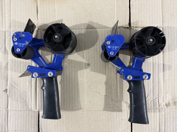 Dispensador de Cinta Adhesiva Kangaro CSM-201 Azul y Negro - imagen 1