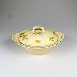 Sopera de loza inglesa con tapa - imagen 2