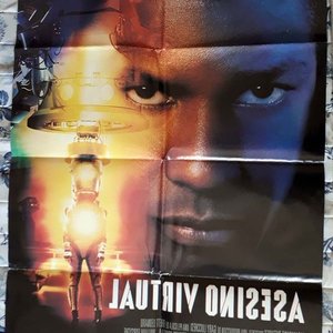 Poster Original "Asesino Virtual" (Virtuosity) con Denzel Washington - 1995 - imagen 2