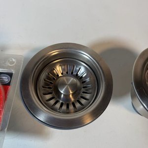 Lote de 3 Coladores de Pileta de Cocina Acero Inoxidable - imagen 4