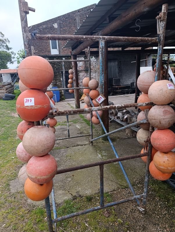Andamio Doble Metálico con 6 Travesaños y Boyas Naranjas