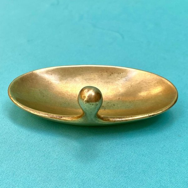 Antigua jabonera de bronce para colocar Jabón de afeitar, Publicidad de Dr. Selby - imagen 4
