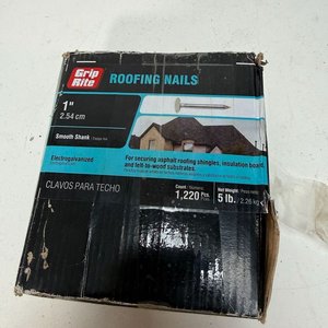 Lote siguiente: Caja de Clavos para Techo Grip-Rite 2 KG