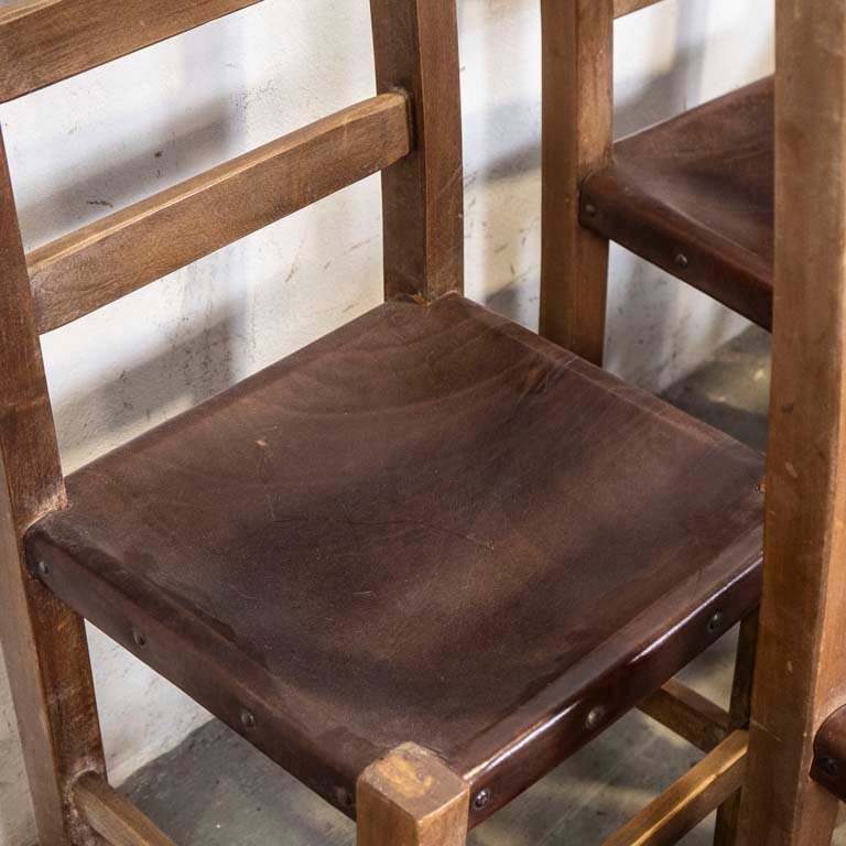 Sillas de madera con asientos en suela para decoración del hogar - imagen 3