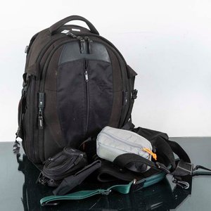 Lote anterior: Mochila Negra con Estuches y Correas para Cámara