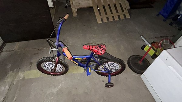 Bicicleta Infantil Spiderman Rodado 12